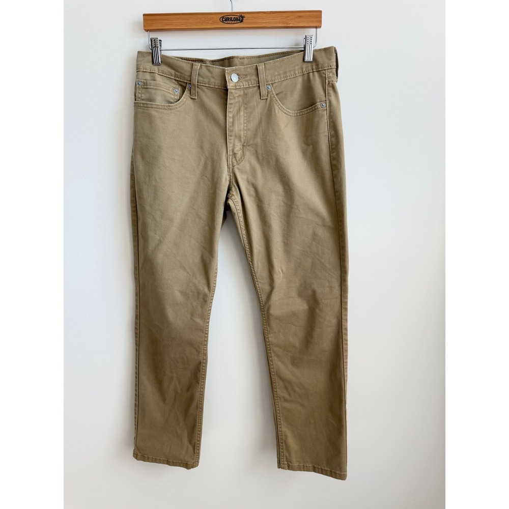 Levi's Mens Slim Fit 511 Chino Pants 32x30 Tan Khaki Minimalist Preppy